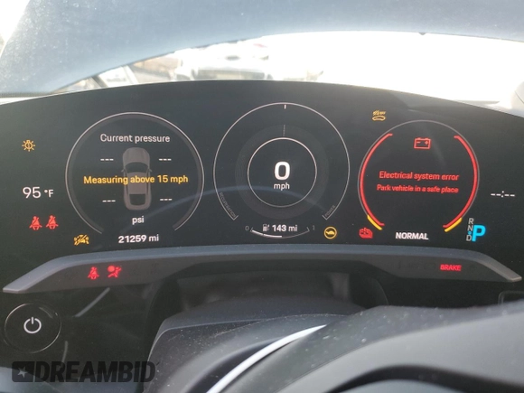 2020 Porsche Taycan Turbo with VIN WP0AC2Y13LSA70186, listed as a Copart auction lot 82883864 with 21,259 mi miles and Salvage title. Bid and sale history available at DreamBid. Image 9.