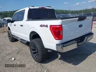 2022 Ford F-150 XL with VIN 1FTFW1E57NFB47648, listed as a IAAI auction lot 42587449 with 38,149 mi miles and . Bid and sale history available at DreamBid. Image 3.