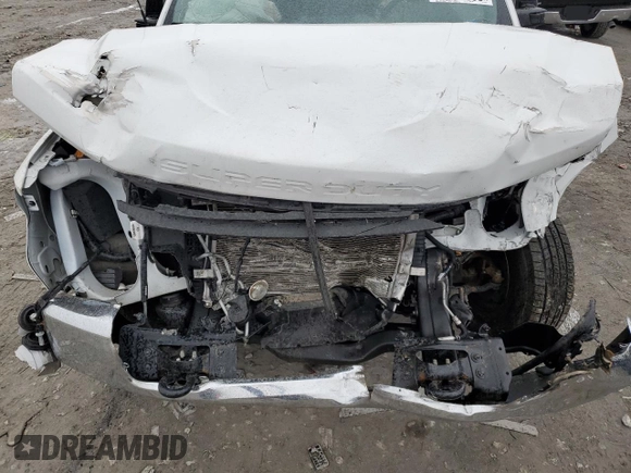 2022 Ford F-250 XL with VIN 1FT7X2A67NEE44852, listed as a Copart auction lot 45188895 with Not provided miles and Salvage title. Bid and sale history available at DreamBid. Image 11.