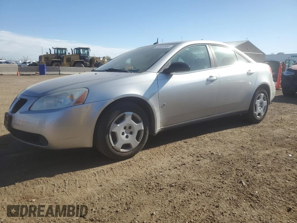 2008 Pontiac G6 1SV Value Leader with VIN 1G2ZF57B984274560, listed as a Copart auction lot 53323555 with 95,246 mi miles and Salvage Title. Bid and sale history available at DreamBid. Image 1.
