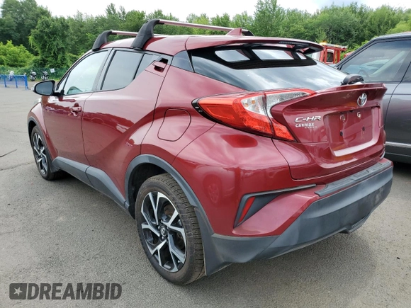 2018 Toyota C-HR XLE with VIN NMTKHMBX1JR057436, listed as a Copart auction lot 63500295 with 126,347 mi miles and Clean title. Bid and sale history available at DreamBid. Image 2.