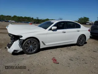 2018 BMW 5 Series 530i xDrive with VIN WBAJA7C55JG907740, listed as a Copart auction lot 54492795 with 72,926 mi miles and Clean Title. Bid and sale history available at carsss.com. Image 1.