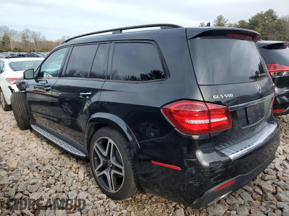 2018 Mercedes-Benz GLS with VIN 4JGDF7DE7JB085953, listed as a Copart auction lot 38772093 with 37,471 mi miles. Bid and sale history available at carsss.com. Image 2.