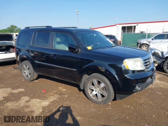 2013 Honda Pilot Touring z VIN 5FNYF4H96DB084148, wystawiony jako IAAI lot #42465066 z przebiegiem 220 339 mil mil oraz . Historia ofert i sprzedaży dostępna na DreamBid. Obrazek 1.