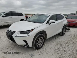 2021 Lexus NX 300 z VIN JTJDARBZ9M5033597, wystawiony jako Copart lot #55103245 z przebiegiem 61 706 mil mil oraz Szkoda całkowita • Salvage title. Historia ofert i sprzedaży dostępna na DreamBid. Obrazek 1.
