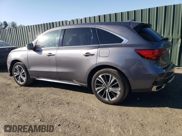2020 Acura MDX Technology with VIN 5J8YD4H53LL048076, listed as a Copart auction lot 53935825 with 36,260 mi miles and Salvage title. Bid and sale history available at DreamBid. Image 2.