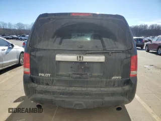 2013 Honda Pilot EX-L with VIN 5FNYF4H52DB054769, listed as a Copart auction lot 42938675 with 207,504 mi miles and Salvage Title. Bid and sale history available at DreamBid. Image 6.