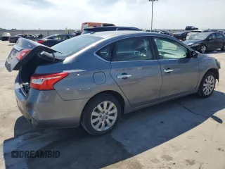 2017 Nissan Sentra S with VIN 3N1AB7APXHY382397, listed as a Copart auction lot 55091364 with 140,279 mi miles and Salvage Title. Bid and sale history available at carsss.com. Image 3.