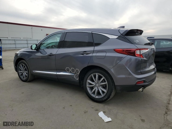 2019 Acura RDX w/Technology Pkg with VIN 5J8TC1H5XKL023752, listed as a Copart auction lot 42460545 with 95,384 mi miles and Salvage Title. Bid and sale history available at carsss.com. Image 2.