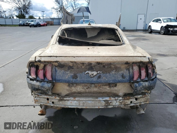 2021 Ford Mustang EcoBoost with VIN 1FA6P8TH6M5105940, listed as a Copart auction lot 48738865 with 0 mi miles and Non Repairable. Bid and sale history available at carsss.com. Image 6.