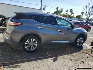 2016 Nissan Murano S with VIN 5N1AZ2MG5GN101170, listed as a Copart auction lot 49391835 with 58,054 mi miles and Salvage Title. Bid and sale history available at carsss.com. Image 3.