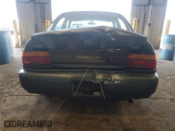 1995 Toyota Corolla DX с VIN 2T1AE09B9SC116574, выставлен на аукционе Copart как лот 61986565 с пробегом 189 044 миль миль и Списание • Salvage title. История ставок и продаж доступна на DreamBid. Изображение 6.
