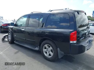 2006 Nissan Armada LE z VIN 5N1AA08A16N710269, wystawiony jako IAAI lot #42250893 z przebiegiem 154 877 mil mil oraz . Historia ofert i sprzedaży dostępna na DreamBid. Obrazek 3.