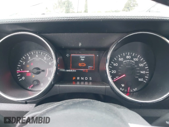 2016 Ford Mustang V6 with VIN 1FA6P8AM2G5292940, listed as a IAAI auction lot 41530716 with 96,876 mi miles and . Bid and sale history available at carsss.com. Image 7.