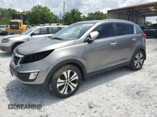 2011 Kia Sportage EX with VIN KNDPC3A23B7053471, listed as a Copart auction lot 63685595 with 184,661 mi miles and Salvage title. Bid and sale history available at DreamBid. Image 1.