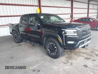 2023 Nissan Frontier SV with VIN 1N6ED1EK1PN634535, listed as a IAAI auction lot 42748147 with 32,304 mi miles and . Bid and sale history available at DreamBid. Image 1.