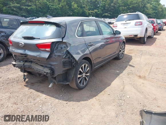 2018 Hyundai Elantra with VIN KMHH35LE7JU038331, listed as a IAAI auction lot 42412353 with 39,283 mi miles and . Bid and sale history available at DreamBid. Image 4.