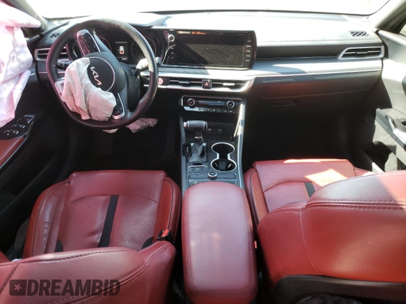 2022 Kia K5 GT-Line z VIN 5XXG64J28NG099211, wystawiony jako Copart lot #46346345 z przebiegiem 132 655 mil mil oraz Szkoda całkowita • Salvage title. Historia ofert i sprzedaży dostępna na DreamBid. Obrazek 8.