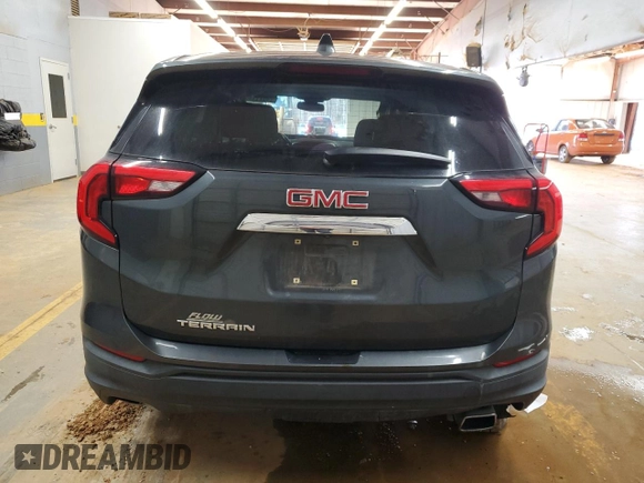 2018 GMC Terrain SLE with VIN 3GKALMEX2JL319899, listed as a Copart auction lot 44571145 with 58,698 mi miles and Salvage Title. Bid and sale history available at carsss.com. Image 6.