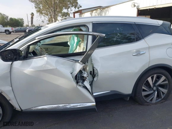 2015 Nissan Murano S with VIN 5N1AZ2MG9FN264841, listed as a IAAI auction lot 41279764 with 95,141 mi miles. Bid and sale history available at carsss.com. Image 6.