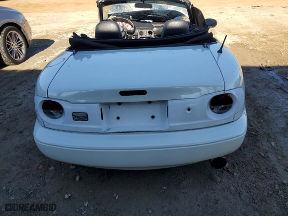 1991 Mazda MX-5 Miata Special Edition with VIN JM1NA3515M1215380, listed as a Copart auction lot 84860094 with 171,094 mi miles and Salvage Title. Bid and sale history available at carsss.com. Image 10.