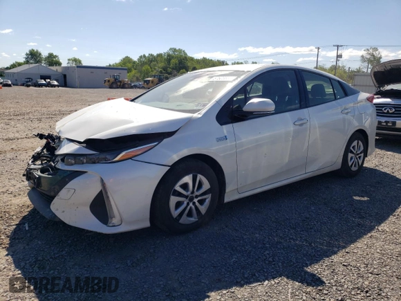 2017 Toyota Prius Plus z VIN JTDKARFP0H3024856, wystawiony jako Copart lot #57606635 z przebiegiem 86 646 mil mil oraz Szkoda całkowita • Salvage title. Historia ofert i sprzedaży dostępna na DreamBid. Obrazek 1.