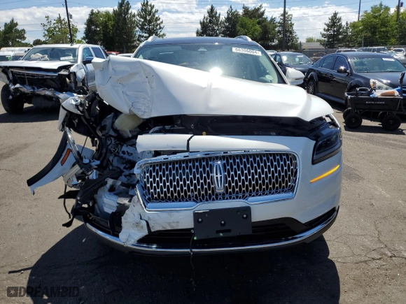 2022 Lincoln Nautilus Reserve with VIN 2LMPJ8KPXNBL16046, listed as a Copart auction lot 66306004 with 12,412 mi miles and Salvage Title. Bid and sale history available at carsss.com. Image 5.