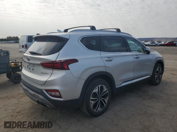 2019 Hyundai Santa Fe Ultimate with VIN 5NMS5CAA9KH021256, listed as a Copart auction lot 48920435 with 106,823 mi miles and Clean Title. Bid and sale history available at carsss.com. Image 3.