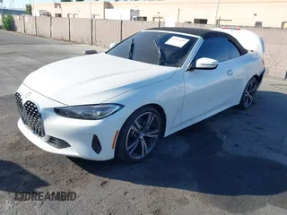 2023 BMW 4 Series 430i with VIN WBA23AT05PCM33899, listed as a IAAI auction lot 41119359 with 1 mi miles. Bid and sale history available at carsss.com. Image 17.