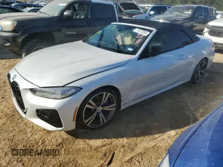 2022 BMW 4 Series M440i with VIN WBA53AT04NCJ52493, listed as a Copart auction lot 74673394 with Not provided miles and Non repairable. Bid and sale history available at DreamBid. Image 1.