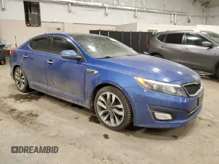 2014 Kia Optima SXL Turbo with VIN 5XXGR4A67EG349273, listed as a Copart auction lot 47258705 with 95,095 mi miles and Salvage Title. Bid and sale history available at DreamBid. Image 4.
