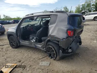 2018 Jeep Renegade Latitude with VIN ZACCJBBB5JPG77352, listed as a Copart auction lot 54854675 with 85,493 mi miles and Salvage title. Bid and sale history available at DreamBid. Image 2.