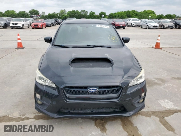 2017 Subaru WRX Premium with VIN JF1VA1E62H9801337, listed as a Copart auction lot 54754945 with Not provided miles and Clean title. Bid and sale history available at DreamBid. Image 5.