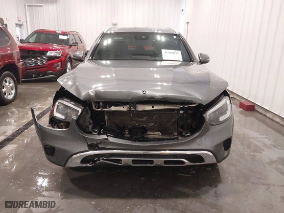 2021 Mercedes-Benz GLC with VIN W1N0G8EB1MF867732, listed as a IAAI auction lot 41409037 with 77,279 mi miles. Bid and sale history available at carsss.com. Image 13.