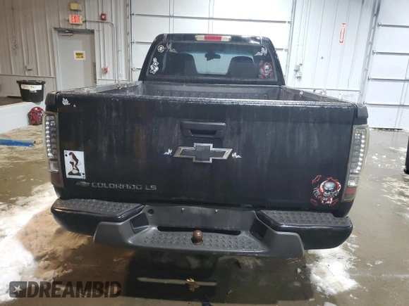 2008 Chevrolet Colorado LS with VIN 1GCCS199988155321, listed as a Copart auction lot 82672574 with 287,658 mi miles and Clean Title. Bid and sale history available at carsss.com. Image 6.