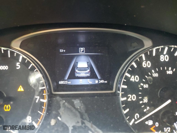 2019 Nissan Pathfinder SV with VIN 5N1DR2MN7KC577503, listed as a Copart auction lot 48489545 with 68,023 mi miles and Salvage Title. Bid and sale history available at carsss.com. Image 9.