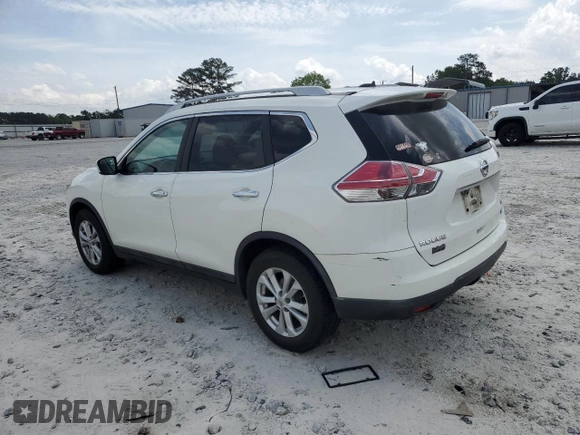 2014 Nissan Rogue SV with VIN 5N1AT2MT6EC753383, listed as a Copart auction lot 55392985 with 165,720 mi miles and Clean Title. Bid and sale history available at carsss.com. Image 2.
