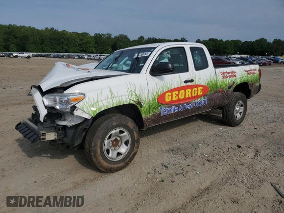 2018 Toyota Tacoma SR with VIN 5TFRX5GN8JX128948, listed as a Copart auction lot 55258655 with 186,276 mi miles and Clean Title. Bid and sale history available at DreamBid. Image 1.