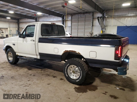1995 Ford F-150 with VIN 1FTEF14N0SNB49515, listed as a Copart auction lot 50218605 with 113,242 mi miles and Salvage Title. Bid and sale history available at carsss.com. Image 2.