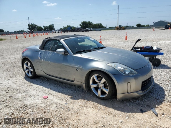 2004 Nissan 350Z Touring with VIN JN1AZ36A14T005906, listed as a Copart auction lot 60146584 with Not Provided miles and Salvage Title. Bid and sale history available at carsss.com. Image 4.
