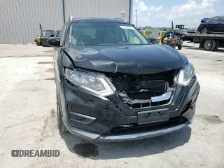 2017 Nissan Rogue SV with VIN KNMAT2MV6HP585747, listed as a Copart auction lot 60084945 with 96,604 mi miles and Salvage title. Bid and sale history available at DreamBid. Image 14.