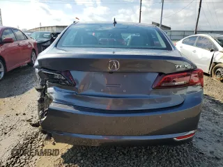 2017 Acura TLX V6 w/Technology Pkg with VIN 19UUB2F54HA002674, listed as a Copart auction lot 46673835 with 93,597 mi miles and Salvage Title. Bid and sale history available at carsss.com. Image 6.