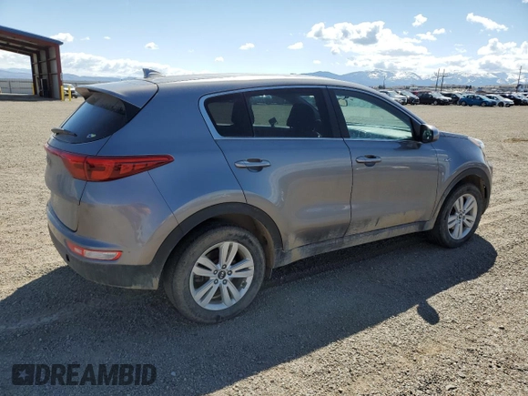 2017 Kia Sportage LX with VIN KNDPMCAC6H7230206, listed as a Copart auction lot 55036895 with 148,796 mi miles and Clean Title. Bid and sale history available at carsss.com. Image 3.