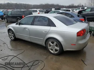 2005 Audi A4 2.0T with VIN WAUAF68E75A448109, listed as a Copart auction lot 83555214 with 252,242 mi miles and Salvage Title. Bid and sale history available at carsss.com. Image 2.