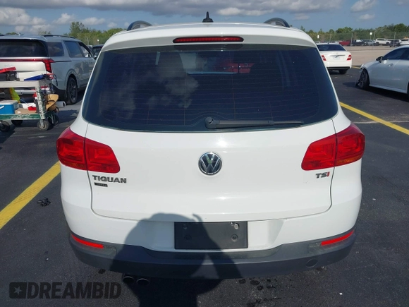 2017 Volkswagen Tiguan S with VIN WVGAV7AX5HK055081, listed as a IAAI auction lot 42224764 with 66,774 mi miles and . Bid and sale history available at DreamBid. Image 16.