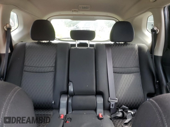 2017 Nissan Rogue S with VIN KNMAT2MVXHP609287, listed as a Copart auction lot 61553905 with 92,513 mi miles and Salvage title. Bid and sale history available at DreamBid. Image 10.