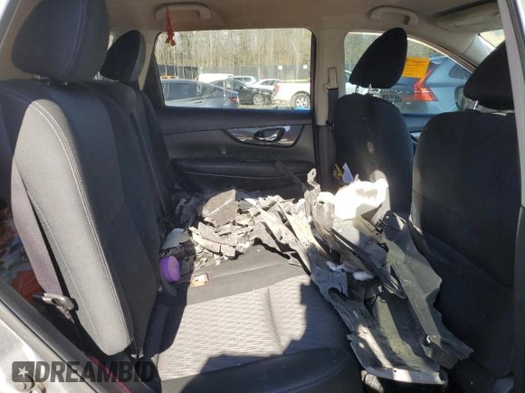 2017 Nissan Rogue SV with VIN KNMAT2MV7HP546682, listed as a Copart auction lot 46776695 with 158,839 mi miles and Salvage Title. Bid and sale history available at carsss.com. Image 11.