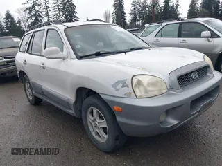 2004 Hyundai Santa Fe GLS with VIN KM8SC13D04U584320, listed as a IAAI auction lot 41847029 with 285,462 mi miles. Bid and sale history available at carsss.com. Image 1.