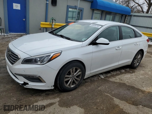 2015 Hyundai Sonata SE with VIN 5NPE24AF7FH003628, listed as a Copart auction lot 45699755 with 196,522 mi miles and Salvage Title. Bid and sale history available at DreamBid. Image 1.
