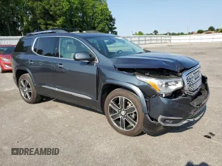 2019 GMC Acadia Denali with VIN 1GKKNXLS1KZ134793, listed as a Copart auction lot 59439115 with 58,427 mi miles and Salvage title. Bid and sale history available at DreamBid. Image 4.